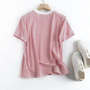 Camisetas Casuales de Uso Diario, Personalizadas, de Alta Calidad, 100% Algodón, Camisetas de Manga Corta para Mujer, Ligeras y a la Moda - Product Image 1