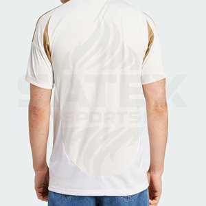 เสื้อฟุตบอลแฟนคลับแบบยูนิเซ็กซ์ ทีมชาติสหรัฐอเมริกา คริกเก็ต 2024 ออกแบบเองได้ พิมพ์ลายดิจิทัลอย่างเป็นทางการ ผ้าสแปนเด็กซ์/โพลีเอสเตอร์ - Product Image 6