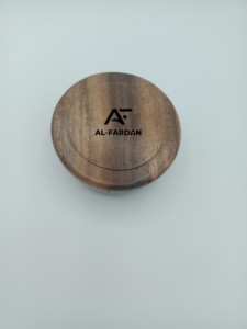 AL-FARDAN Bol à raser en bois fait main Super Badger avec brosse à barbe en poils de blaireau LED pour l'entretien de la barbe masculine, taille et couleur personnalisables - Product Image 3