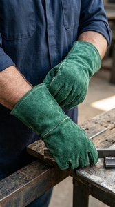 Durable Safety Welding Gloves for <b>BBQ</b> Oven <b>Grill</b> and Industrial Work - Product Image 5