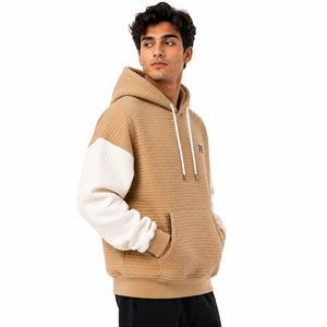 Sweat-shirts à capuche personnalisés bicolores en molleton épais de coton – Vêtements streetwear confortables – Fabricant – Commandes en gros – États-Unis - Product Image 2