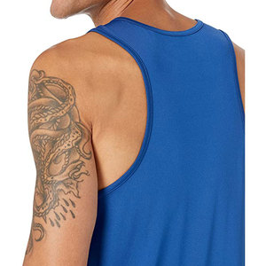 Débardeur respirant pour homme, sans manches, avec logo personnalisé, idéal pour l'entraînement et le sport (musculation) - Product Image 5