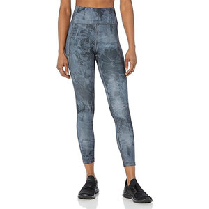Leggings taille haute imprimé léopard, longueur intégrale, extensibles, tricotés, style sportif, toutes saisons, Spandex Polyester - Product Image 2