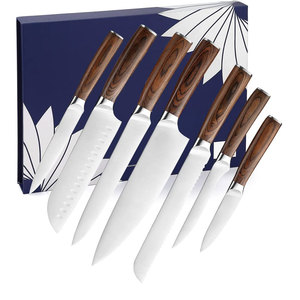 Premium Quality Low Moq Best Material Steel Wholesale Steel Powder Coated <b>Kitchen</b> <b>Knife</b> Set - Product Image 1