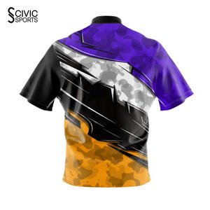 Camisetas de Boliche Personalizadas para Hombre, Sublimadas de Alta Calidad, Transpirables y Cómodas - Product Image 4