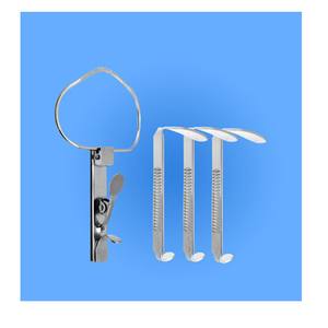 Écarteur buccal McIvor pour amygdales, en acier inoxydable, par Hosanna Surgical HS-230126-32, à commande manuelle - Product Image 2