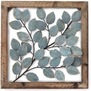 Art mural en métal tendance pour le salon, design classique, art mural vintage galvanisé pour la décoration murale - Product Image 4