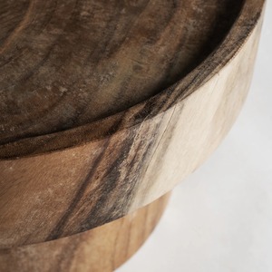 Solid Wood Coffee Table <b>Rustic</b> Modern Handmade Living Room Furniture Natural Finish Durable Eco-Friendly Sustainable Design - Product Image 4