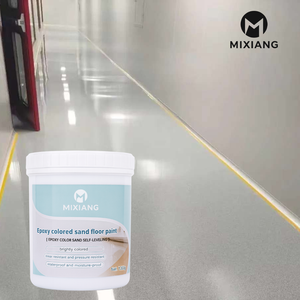 สารเคลือบพื้นอีพ็อกซี่สีทรายเหลวส่วนบุคคล Mi Xiang โพลียูรีเทนกันน้ำ ทาด้วยแปรง ใช้ในเชิงพาณิชย์ สารเคมีเชิงซ้อน CAS - Product Image 6
