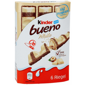 Chocolate Kinder Bueno en Barra de 43g, Delicioso Chocolate con Oblea Crujiente, Precio Razonable - Product Image 3