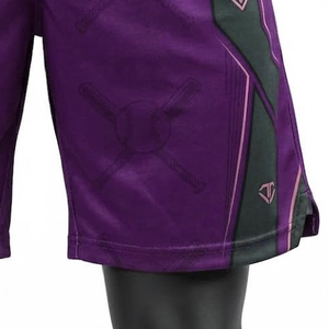 Shorts de baseball en gros, logo d'équipe personnalisé, séchage rapide, respirant, léger, vêtements de sport confortables pour l'entraînement et les matchs - Product Image 5