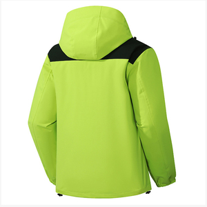 Custom Logo Men's <b>Winter</b> Eco-Friendly Windproof <b>Waterproof</b> Breathable Quilted Rain Coat Lightweight Windbreaker - Product Image 6