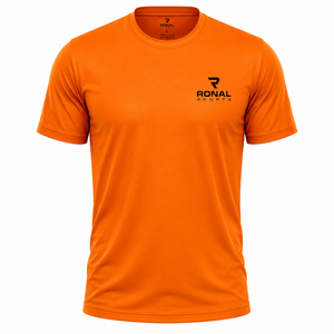 เสื้อยืดผู้ชายคุณภาพสูง หรูหรา ผ้าฝ้าย 100% หนา สีพื้น ปักลายตามสั่ง ทรงโอเวอร์ไซส์ สำหรับออกกำลังกาย ลดราคาสุดคุ้ม ปี 2026 - Product Image 1