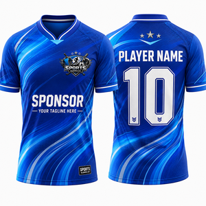 Uniforme de Fútbol de Primera Calidad, Jacquard de Lujo en Poliéster, Acabado Premium, Absorbe la Humedad, Ropa Deportiva de Élite - Product Image 1