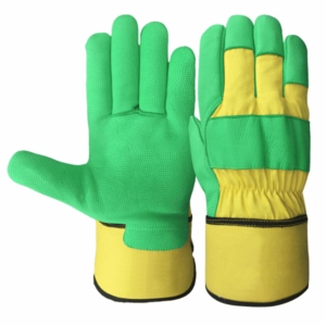 Gants de travail canadiens personnalisables avec logo, haute performance, en cuir de chèvre souple et résistant, gants de sécurité industriels antidérapants - Product Image 4
