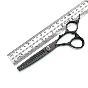 Tijeras de Peluquería Profesionales de Alta Calidad, de Acero Inoxidable 440C, de Mango Largo para Diestros, Color Personalizado - Product Image 6