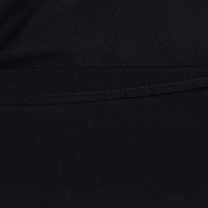 Haut Halter Femme à Rosette, en Chiffon Floral 3D, Dos Nu, Col à Nouer, Sans Manches, Noir – Fabricant de Vêtements - Product Image 4