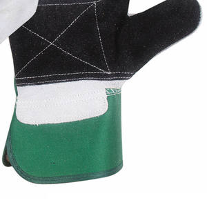 Heavy Duty Rigger <b>Gloves</b> Durable Leather Construction Double Layer Protection Anti-static Anti-chemical Silicone-free Safety - Product Image 3