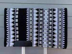 Tapis de selle en cuir véritable et feutre de laine de qualité supérieure, couleur personnalisable, pour les passionnés d'équitation – Le meilleur choix disponible - Product Image 5