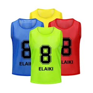 Wholesale High-Visibility Soccer <b>Bibs</b> with Quick-Dry Fabric for Football Practice and <b>Training</b> for Men and Women - Product Image 1
