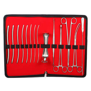 Kit d'instruments chirurgicaux gynécologiques en acier inoxydable de qualité 410, ensemble de 14 pièces, procédures manuelles, norme de sécurité par Grip Surgical - Product Image 4