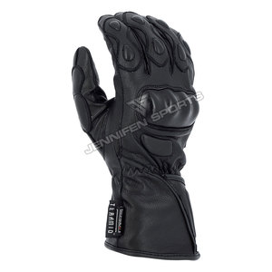 Guantes de Carreras de Invierno para Hombre con Protección para los Nudillos, Guantes de Motocicleta de Cuero con Capacidad de Pantalla Táctil, Motocross - Product Image 2