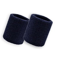 Muñequeras de Algodón al por Mayor con Logotipo Personalizado, Cómodas Muñequeras Deportivas para Tenis, Transpirables y Absorbentes de Humedad para Mujer