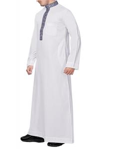 Hot Sale Men Wear Jubbah Custom Comfortable Dubai <b>Islamic</b> <b>Clothing</b> Muslim Foldable Men Muslim Dress Thobe Jubbah Latest Design - Product Image 4