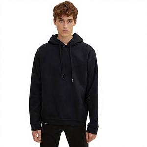 Sudadera con Capucha para Hombre, Hombros Caídos, 400GSM, Felpa de Algodón, Sudadera Personalizada, Fabricante de Moda, Etiqueta Privada OEM - Product Image 1