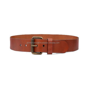 Cinturón de Cuero Vacuno Grueso de Alta Calidad, Estilo Europeo y Americano, Elegante y Vintage, para Hombre, Informal y a la Moda - Product Image 5