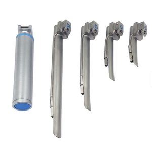 Laryngoscope manuel Pro Dual LED Macintosh Miller, lames personnalisées réutilisables, ensemble conventionnel, instruments médicaux en acier inoxydable - Product Image 2
