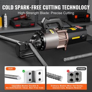 Tagliatrice Idraulica Elettrica ad Alta Potenza 2000W, Macchina Portatile che Taglia Tondini da 1,1 Pollici (5-28mm) in 4 Secondi - Product Image 6