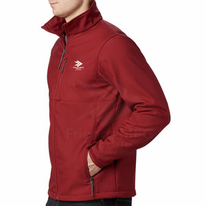 Veste softshell d'hiver pour homme de haute qualité fabriquée au Pakistan avec col montant et logo frontal, respirante, écologique et légère - Product Image 4