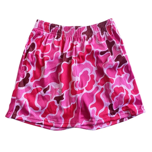 Shorts de sport basiques pour hommes grandes tailles en polyester et maille, avec logo personnalisé imprimé par transfert thermique sur le devant, coupe classique - Product Image 2