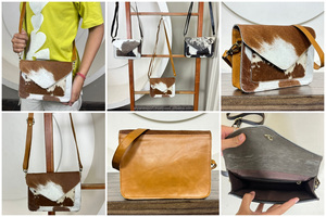 Vente en gros de nouveaux sacs à main en cuir véritable de grande capacité de marque célèbre de créateur pour femmes sac à bandoulière de luxe en cuir de vachette véritable - Product Image 3