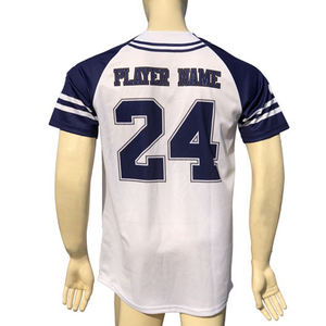 Camiseta de Béisbol con Logotipo Personalizado para Hombre, Venta al por Mayor Directa de Fábrica - Product Image 2