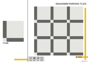 Baldosas para Estacionamiento Resistentes a la Intemperie 500X500MM Fabricadas para Soportar Variaciones de Temperatura, Humedad y Presión Vehicular Continua - Product Image 5