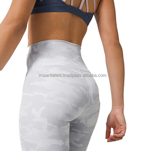 Conjunto de Yoga para mujer, 5, personalizado, para gimnasio, respetuoso con el medio ambiente, tela de nailon Sexy, 2, ropa deportiva de algodón para chicas promocionales, mallas holgadas de talla grande - Product Image 2