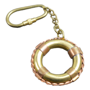 Decor Shiny Theme <b>Key</b> Chain With Original Quality Brass Metal Design <b>Key</b> <b>Holder</b> and Polished Finishing Design - Product Image 2