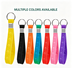 Porte-clés personnalisé en cuir PU avec impression de logo, forme ronde, pour cadeaux promotionnels, événements professionnels et image de marque - Product Image 5
