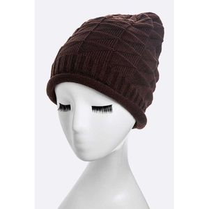 Berretto Unisex Morbido con Lavorazione a Maglia in Rilievo, Accessorio Comodo e Alla Moda - Product Image 4