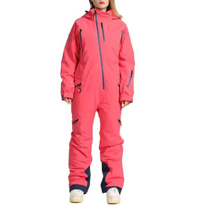 Conjunto de Traje de Esquí con Cremallera Térmica y Diseño Personalizado, Impermeable y Transpirable -Tex 10,000mm, Unisex, de Alta Calidad para Invierno - Product Image 2