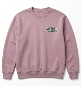 เสื้อสเวตเชิ้ตคอกลมทรงปกติสำหรับผู้ชาย สีพื้น ผ้าฝ้าย 100% สวมใส่สบายๆ สำหรับฤดูใบไม้ร่วง มีโลโก้ด้านหน้า ระบายอากาศได้ดี แพ็ค 2 ชิ้น - Product Image 3