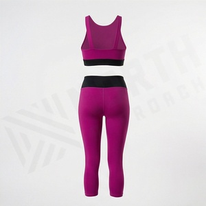 Ropa Deportiva de Compresión, Leggings para Mujer, Conjunto de Gimnasio y Fitness, Color Personalizado, Sujetadores Deportivos, Ropa Deportiva sin Costuras para Yoga y Entrenamiento - Product Image 2
