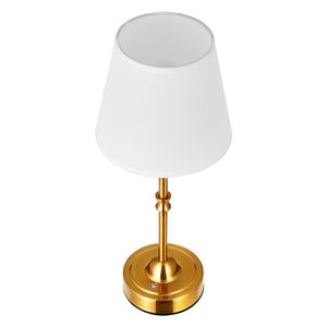 Lampada da Scrivania Ricaricabile Senza Fili 5200mAh con 3 Livelli di Luminosità, Paralume in Tessuto, Temperatura Colore 2700-3000K per lo Studio - Product Image 5