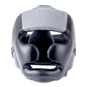 Protection complète pour les arts martiaux, protège-tête de boxe, nouvelle arrivée, protège-tête en cuir de vachette de haute qualité - Product Image 1