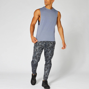 Débardeur de sport côtelé moulant sexy pour homme, personnalisable avec logo, 95% coton 5% élasthanne, vente en gros - Product Image 4