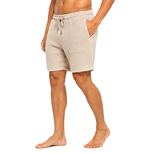 Pantalones Cortos Deportivos Personalizados para Hombre, Tejido Texturizado Premium, Cintura Elástica con Cordón, Casuales, para Gimnasio, Entrenamiento, Descanso - Product Image 5