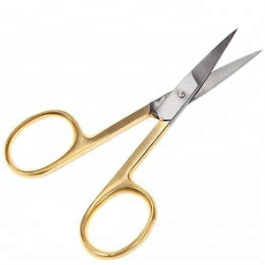 Ciseaux à cuticules, meilleurs ciseaux russes pour manucure, avec lame droite et surface de coupe incurvée et tranchante, pour le soin des ongles et la beauté. - Product Image 3