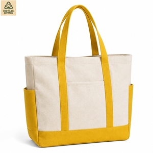 Bolsa de Compras Promocional de Lona de Algodón de 280 GSM, 38x34x14 cm, con Logotipo Personalizado, Venta al Por Mayor, Modelo OEM MY-09 - Product Image 2
